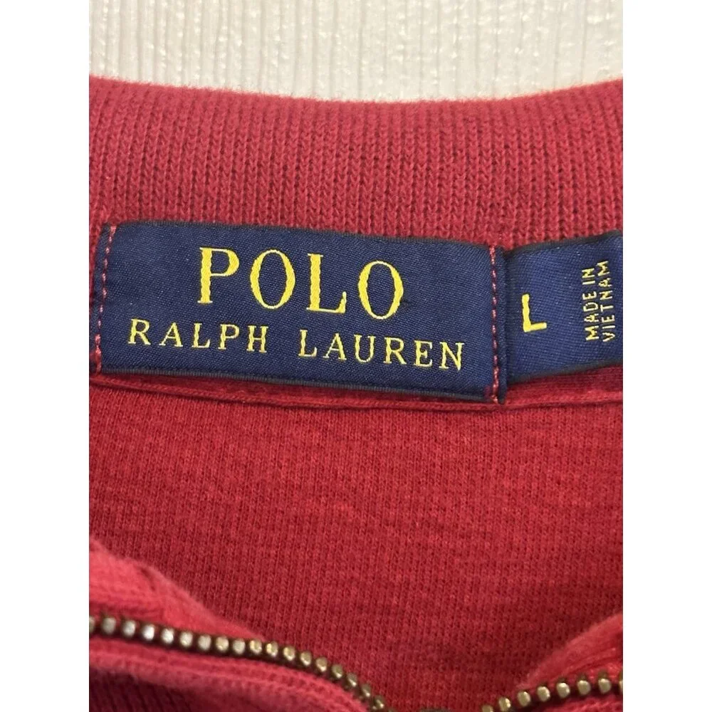 Ralph Lauren‎ Polo Red Long Sleeeve Size L